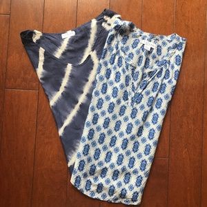 2 Silk Blend Tops